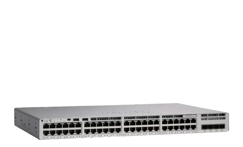 سوئیچ مدیریتی 48 پورت گیگابیتی POE سیسکو C9200L-48P-4G-E