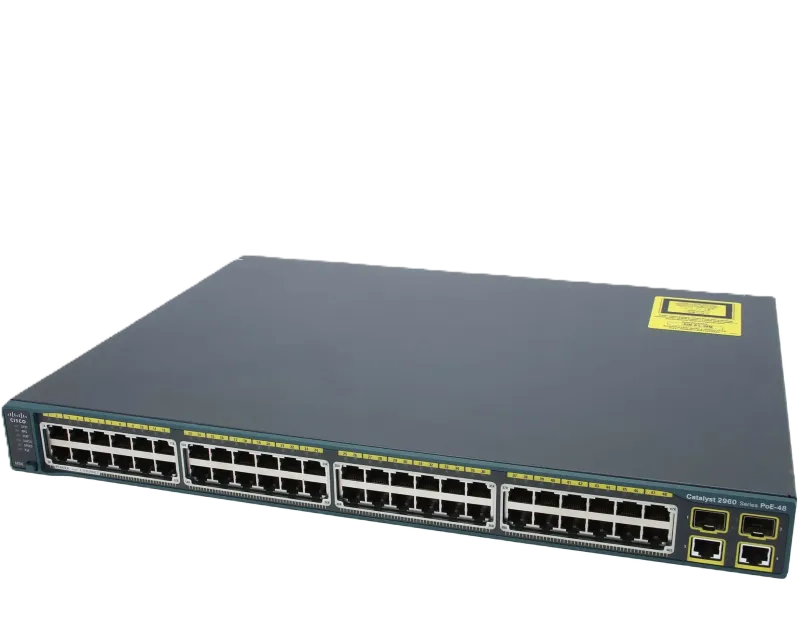 سوئیچ مدیریتی 48 پورت مگابیتی POE سیسکو WS-C2960-48PST-L