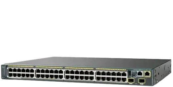 سوئیچ مدیریتی 48 پورت گیگابیتی POE سیسکو WS-C2960S-48FPD-L