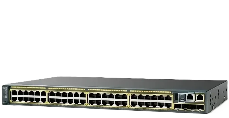 سوئیچ مدیریتی 48 پورت گیگابیتی POE سیسکو WS-C2960S-48FPS-L - تصویر 2