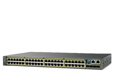 سوئیچ مدیریتی 48 پورت گیگابیتی POE سیسکو WS-C2960S-48LPS-L