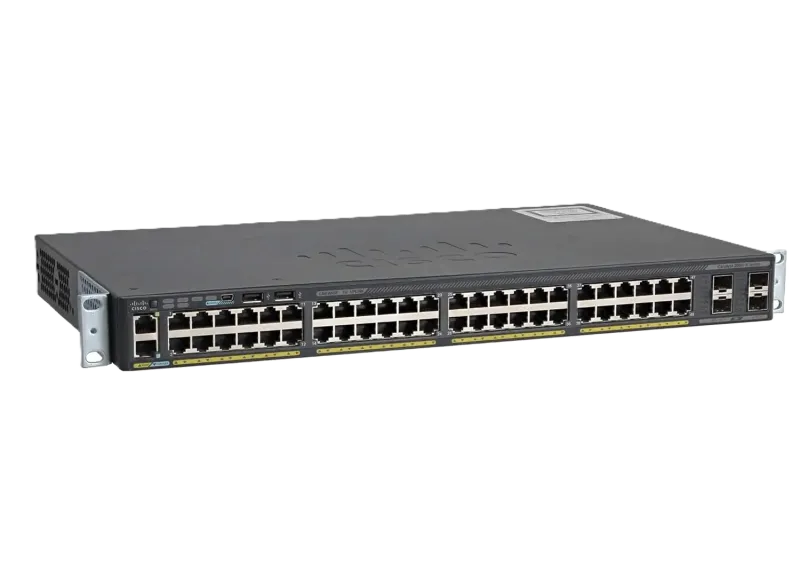سوئیچ مدیریتی 48 پورت گیگابیتی POE سیسکو WS-C2960X-48FPS-L - تصویر 2