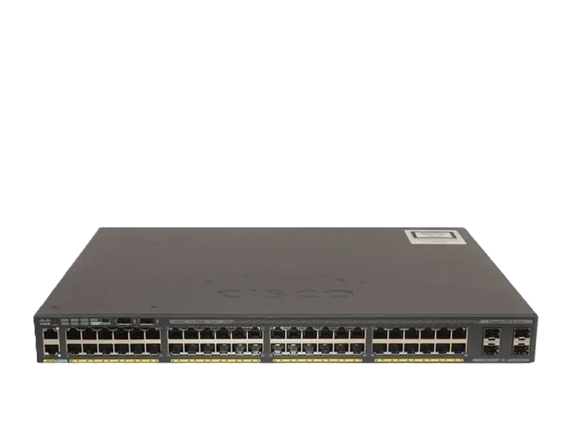 سوئیچ مدیریتی 48 پورت گیگابیتی POE سیسکو WS-C2960X-48LPS-L - تصویر 3