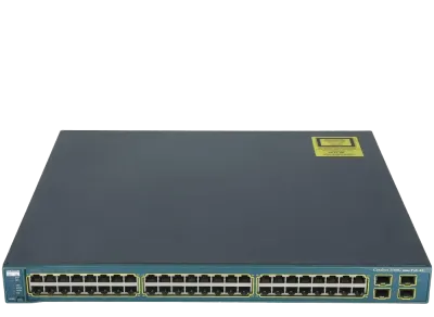 سوئیچ مدیریتی 48 پورت گیگابیتی POE سیسکو WS-C3560G-48PS-S