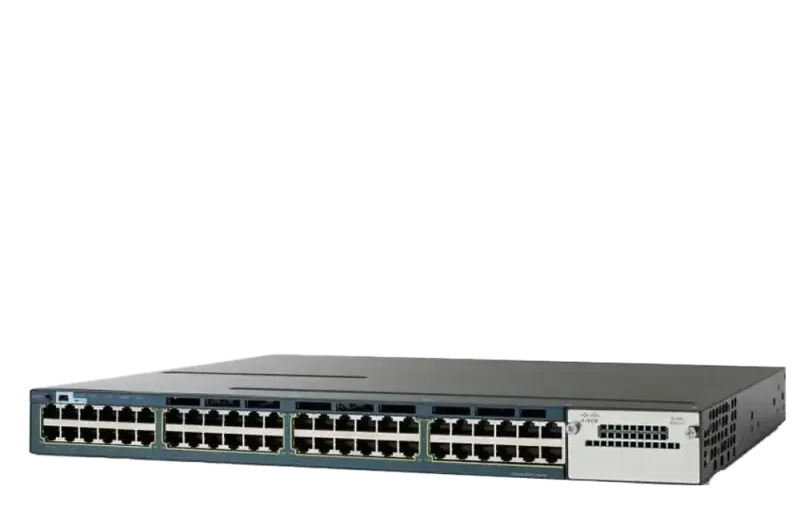 سوئیچ مدیریتی 48 پورت گیگابیتی POE سیسکو WS-C3560X-48P-S
