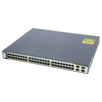 سوئیچ مدیریتی 48 پورت مگابیتی POE سیسکو مدل WS-C3750-48PS-S - تصویر 4