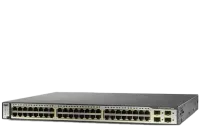سوئیچ مدیریتی 48 پورت مگابیتی POE سیسکو مدل WS-C3750-48PS-S