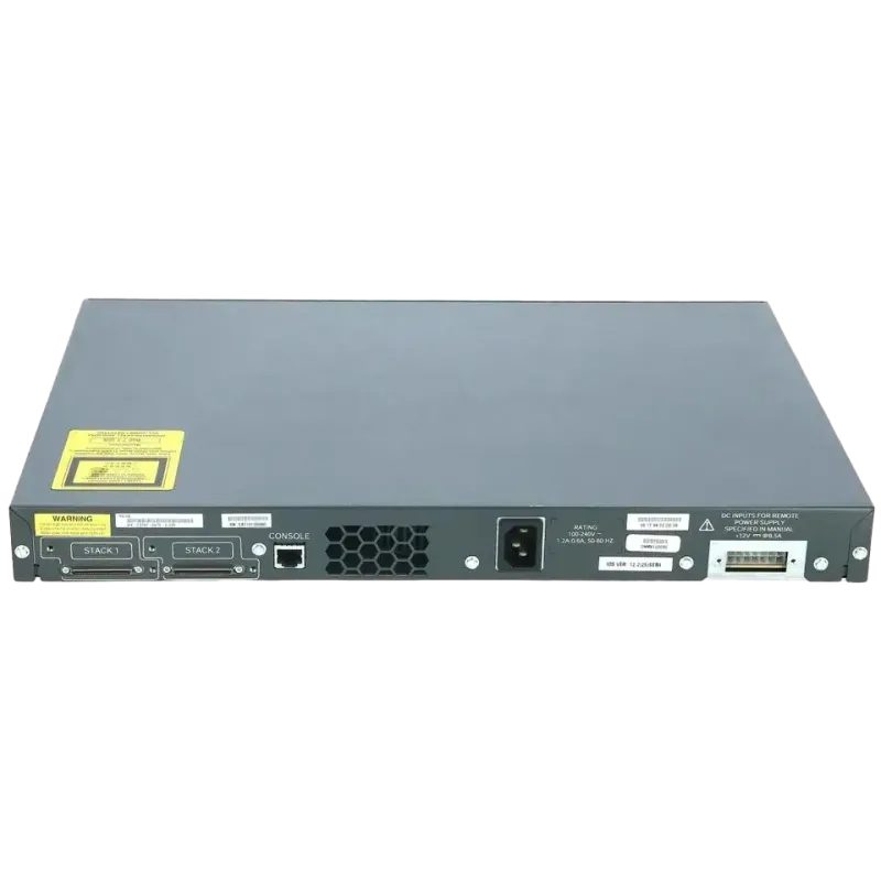 سوئیچ مدیریتی 48 پورت مگابیتی POE سیسکو مدل WS-C3750-48PS-S - تصویر 3