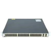 سوئیچ مدیریتی 48 پورت گیگابیتی POE سیسکو WS-C3750G-48PS-S