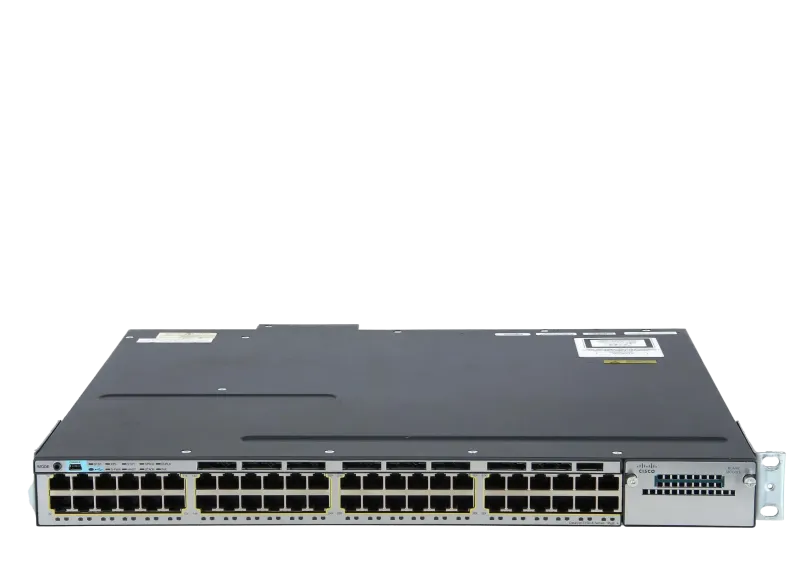 سوئیچ مدیریتی 48 پورت گیگابیتی POE سیسکو WS-C3750X-48P-S - تصویر 2