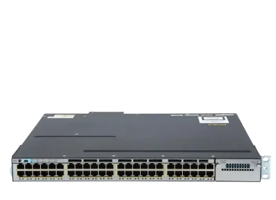 سوئیچ مدیریتی 48 پورت گیگابیتی POE سیسکو WS-C3750X-48P-S