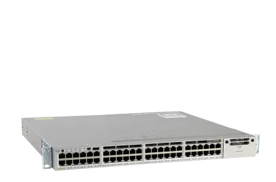 سوئیچ مدیریتی 48 پورت گیگابیتی POE سیسکو WS-C3850-48P-S