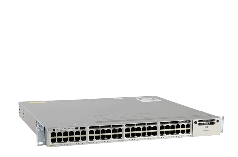 سوئیچ مدیریتی 48 پورت گیگابیتی POE سیسکو WS-C3850-48P-S
