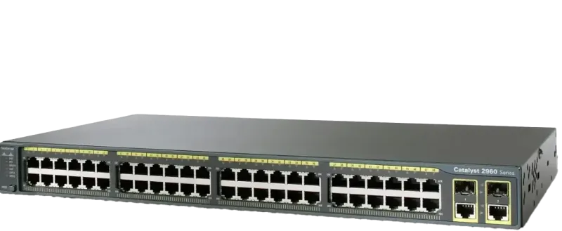 سوئیچ مدیریتی 48 پورت مگابیتی سیسکو مدل WS-C2960-48TC-L