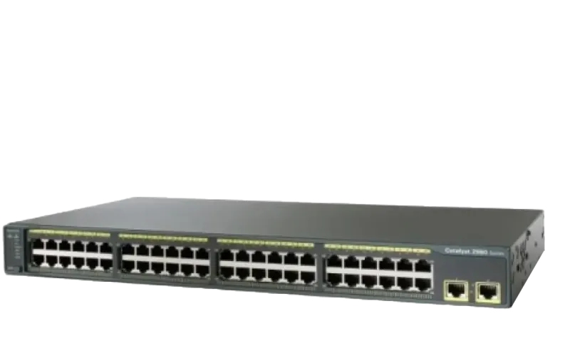 سوئیچ مدیریتی 48 پورت مگابیتی سیسکو مدل WS-C2960-48TT-L