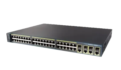 سوئیچ مدیریتی 48 پورت گیگابیتی سیسکو مدل WS-C2960G-48TC-L
