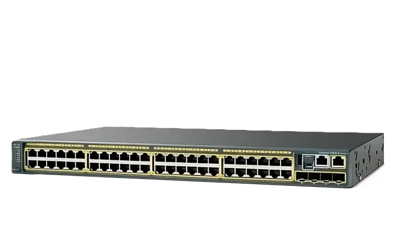 سوئیچ مدیریتی 48 پورت گیگابیتی سیسکو مدل WS-C2960S-48TS-L