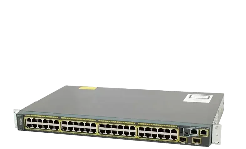 سوئیچ مدیریتی 48 پورت گیگابیتی سیسکو مدل WS-C2960X-48TD-L