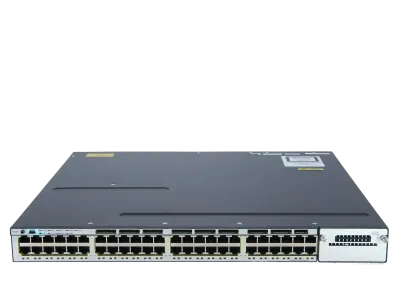 سوئیچ مدیریتی 48 پورت گیگابیتی سیسکو مدل WS-C3750X-48T-S