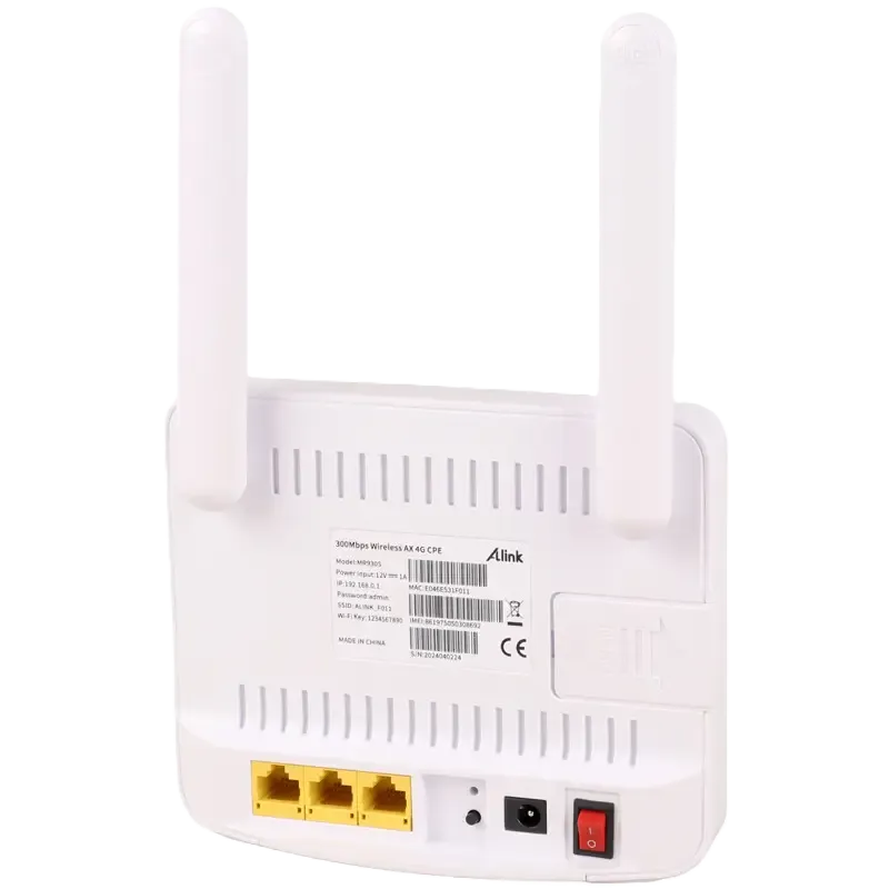مودم روتر 4G/LTE سیم کارتی N300 ای لینک مدل MR930S - تصویر 4