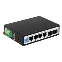 سوئیچ صنعتی 4 پورت گیگابیتی اچ آر یو آی HR500-SWG1042S - تصویر 2