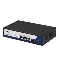 سوئیچ گیگابیتی 4 پورت POE اچ آر یو آی HR900-AFG-42NS-120 - تصویر 3