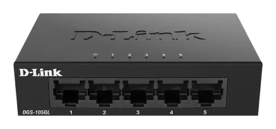 سوئیچ غیرمدیریتی 5 پورت گیگابیتی دی لینک مدل DGS-105GL