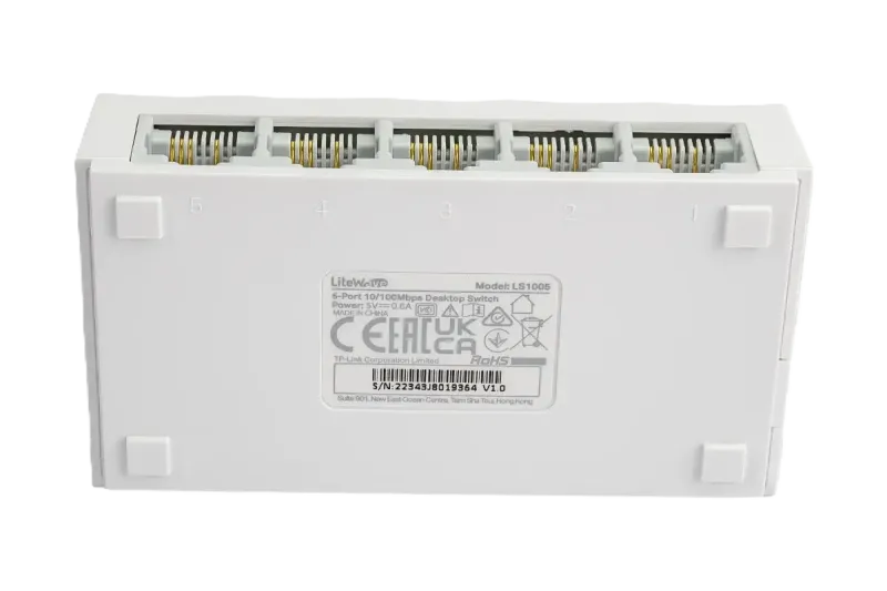 سوئیچ مگابیتی 5پورت دسکتاپ تی پی لینک مدل LS1005 - تصویر 7