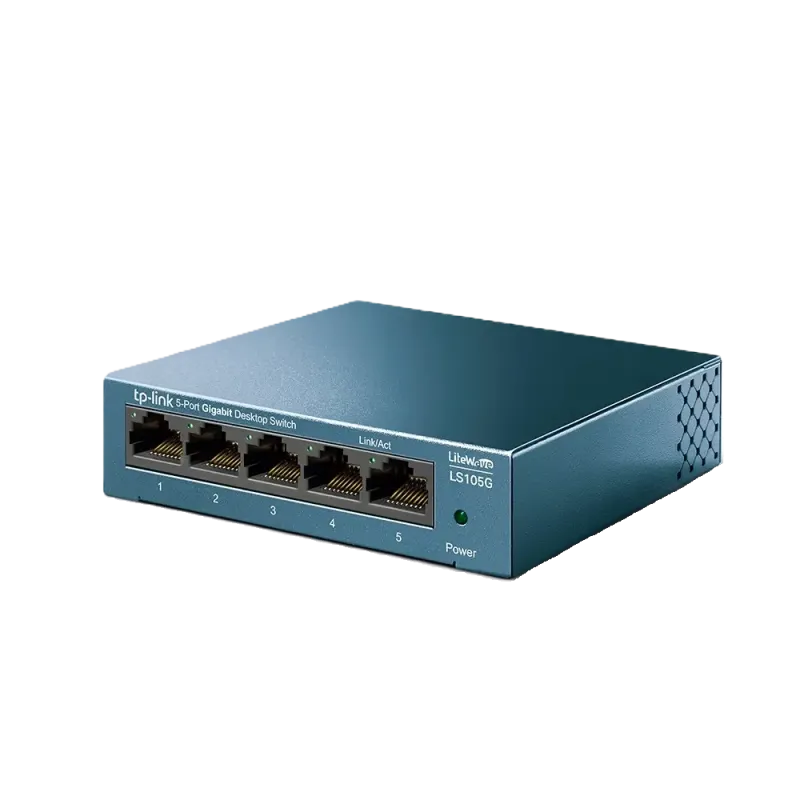 سوئیچ گیگابیتی 5 پورت دسکتاپ تی پی لینک LS105G - تصویر 2
