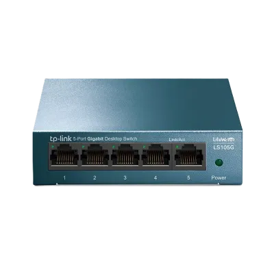 سوئیچ گیگابیتی 5 پورت دسکتاپ تی پی لینک LS105G