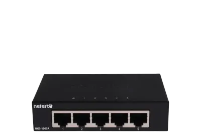 سوئیچ غیرمدیریتی 5 پورت گیگابیتی نتربیت مدل NGS-1005A