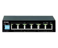 سوئیچ غیرمدیریتی 6 پورت گیگابیتی POE دی لینک DGS-F1006P-E