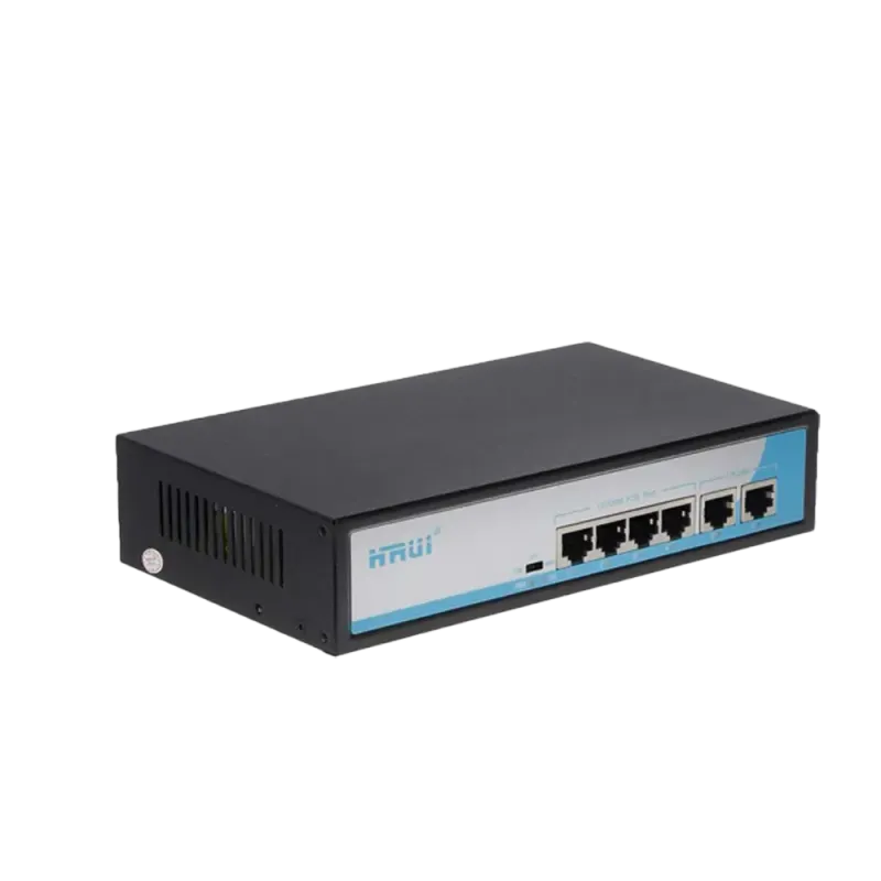 سوئیچ غیرمدیریتی 6 پورت مگابیتیPOE اچ آر یو آی HR901-AF-42N - تصویر 4