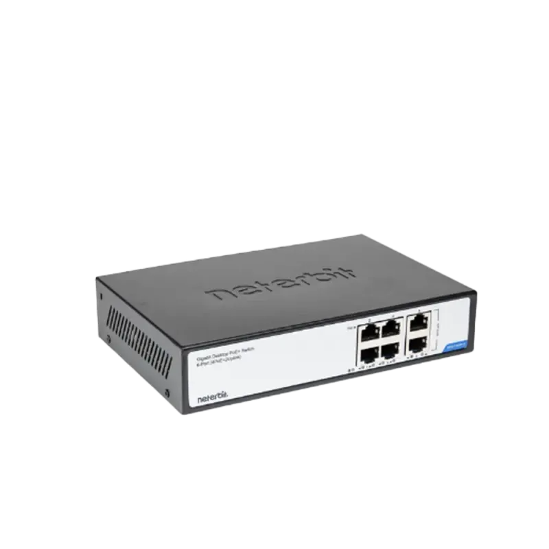 سوئیچ غیرمدیریتی 6 پورت گیگابیتی POE نتربیت NGS-F1006P-C - تصویر 3