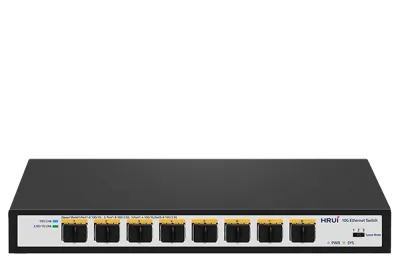 سوئیچ غیرمدیریتی 8 پورت فیبرنوری اچ آر یو آی HR-SWTG1C8F