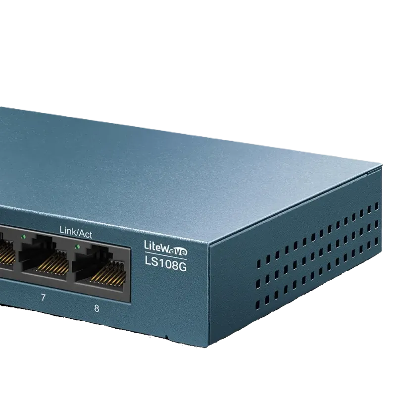 سوئیچ گیگابیتی 8 پورت دسکتاپ تی پی لینک LS108G - تصویر 5