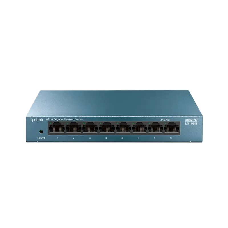 سوئیچ گیگابیتی 8 پورت دسکتاپ تی پی لینک LS108G