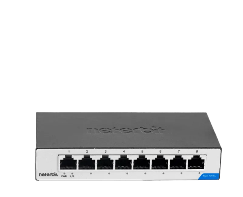 سوئیچ غیرمدیریتی 8 پورت گیگابیتی نتربیت مدل NGS-1008A - تصویر 2