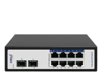 سوئیچ صنعتی 8 پورت گیگابیتی POE اچ آر یو آی HR500-AFG-82S