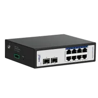 سوئیچ صنعتی 8 پورت گیگابیتی POE اچ آر یو آی HR500-AFG-82S - تصویر 2