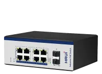 سوئیچ صنعتی 8 پورت گیگابیتی POE اچ آر یو آی HR600-AFGM-82S