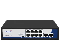 سوئیچ غیرمدیریتی 8 پورت مگابیتی POE اچ آر یو آی HR900-AF-82N