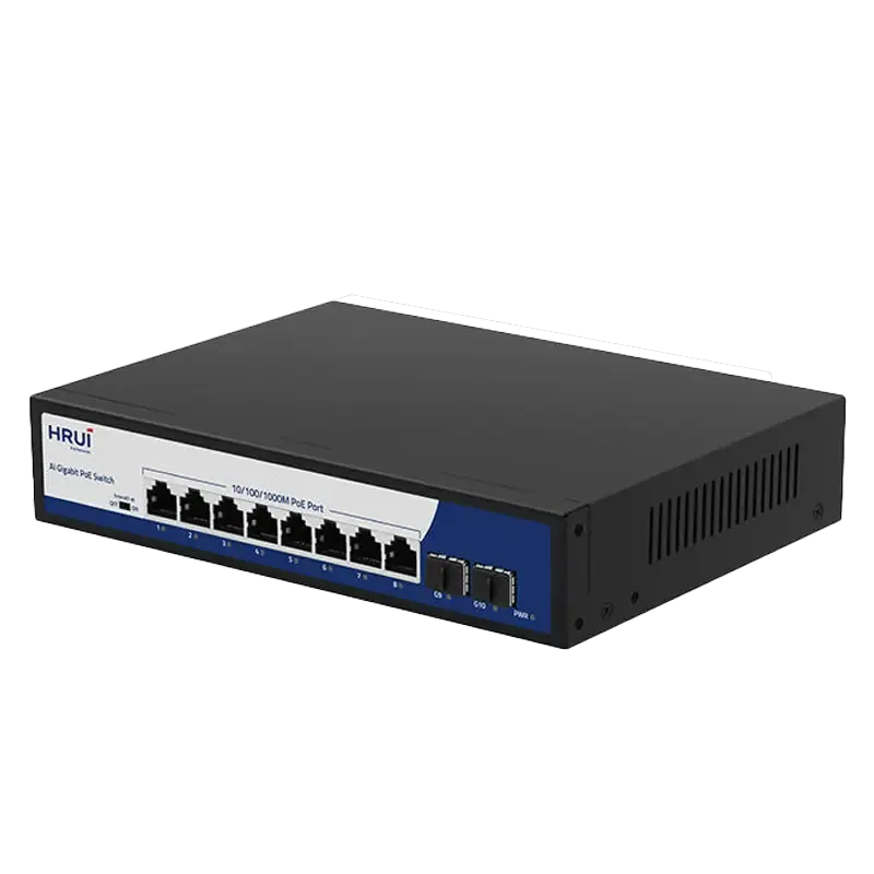 سوئیچ غیرمدیریتی 8پورت گیگابیتیPOE اچ آر یو آیHR900-AFG-82NS - تصویر 3