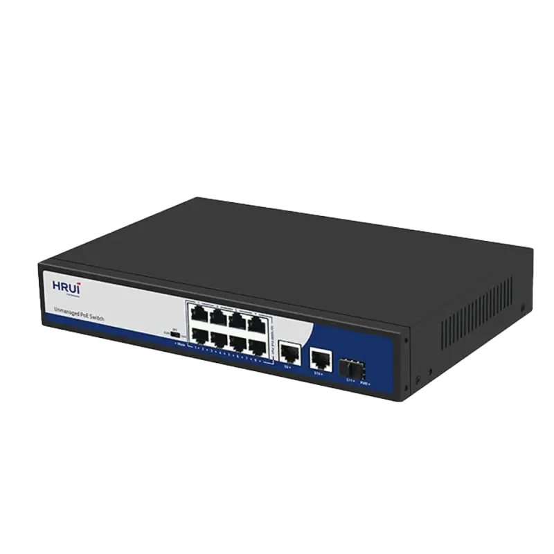 سوئیچ غیرمدیریتی 8پورت مگابیتیPOE اچ آر یو آیHR901-AF-821GNS - تصویر 4