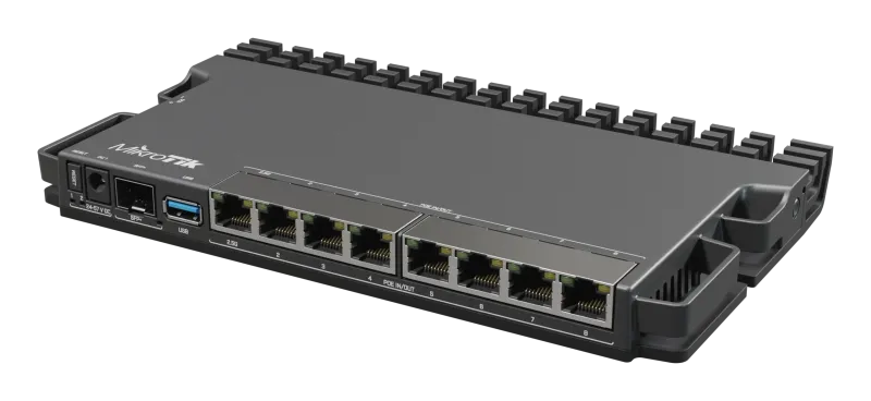 روتر شبکه 8 پورت گیگابیتی POE میکروتیک RB5009UPr+S+IN - تصویر 3