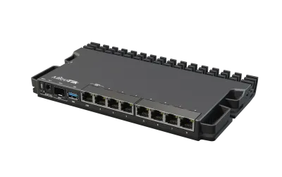 روتر شبکه 8 پورت گیگابیتی میکروتیک RB5009UG+S+IN