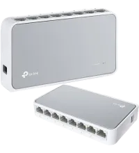 سوئیچ مگابیتی 8 پورت دسکتاپ تی پی لینک مدل TL-SF1008D - تصویر 6