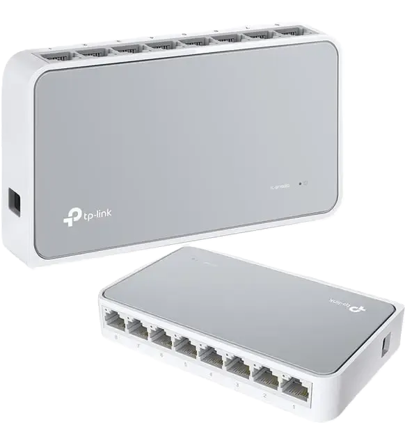 سوئیچ مگابیتی 8 پورت دسکتاپ تی پی لینک مدل TL-SF1008D - تصویر 6