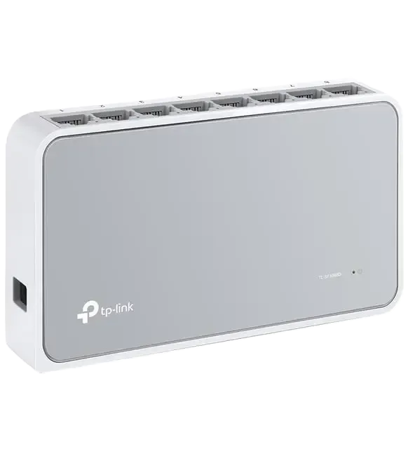 سوئیچ مگابیتی 8 پورت دسکتاپ تی پی لینک مدل TL-SF1008D - تصویر 4