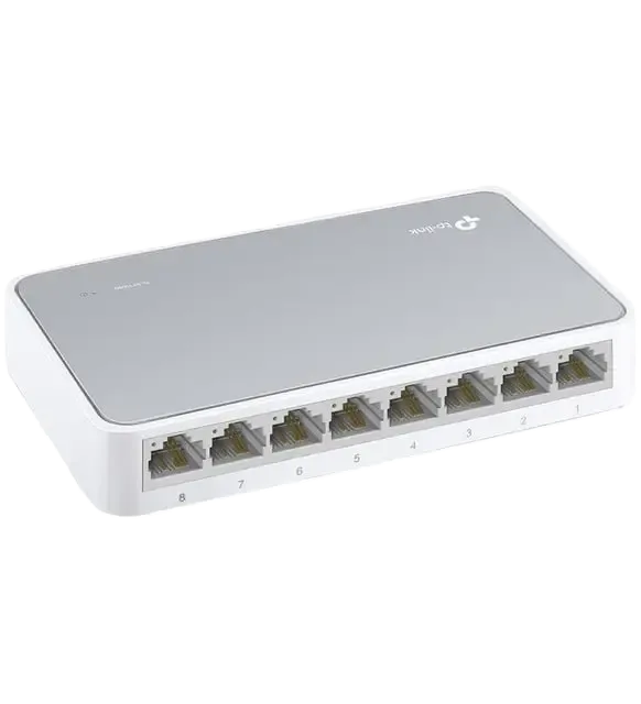 سوئیچ مگابیتی 8 پورت دسکتاپ تی پی لینک مدل TL-SF1008D - تصویر 5